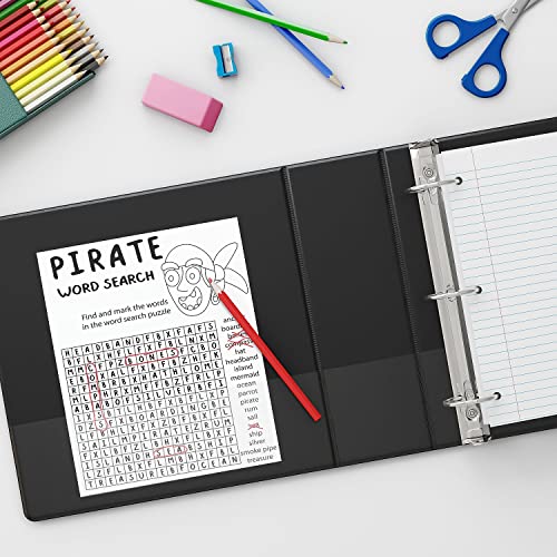 Staples Simply Economy 1.5-Inch Round Ring View Binder, Holds Up to 275 Sheets Each, 12-Pack, Black, Lightweight Binders for School & Office