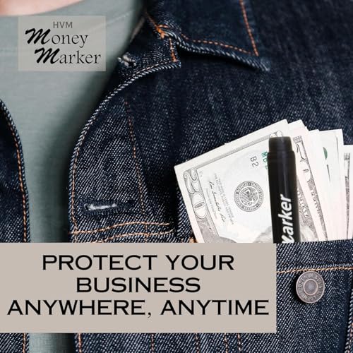 Counterfeit Money Detector Pen (50 Counterfeit Pens) | Detect Fake Bills