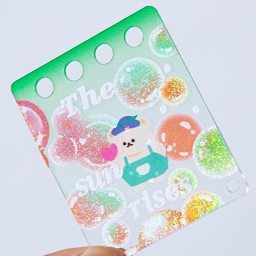 UOHLCX Dream Bubble Decorative Adhesive Tape Washi DIY Scrapbooking Sticker Label