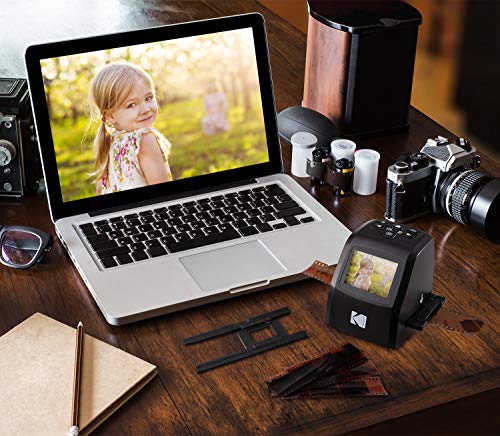 KODAK Mini Digital Film & Slide Scanner, 35mm, 126, 110, Super 8, 2.4" LCD