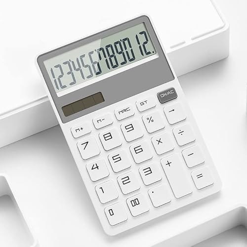 Fashion Calculator 12-bit Large Screen Personality Solar Financial Accounting Office Special