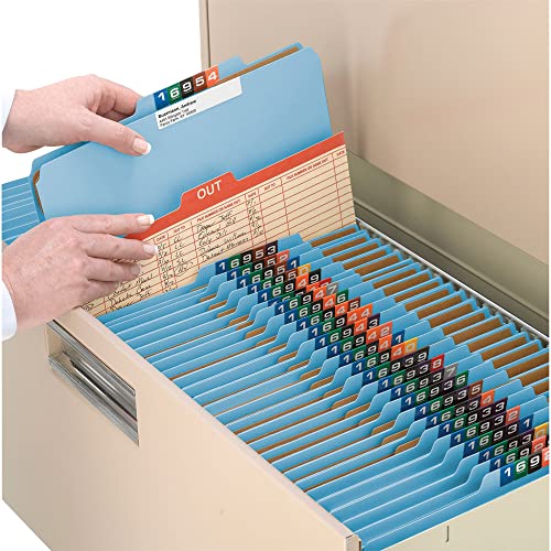 Smead SafeSHIELD Fstnrs 3-Div Classificatn Folders