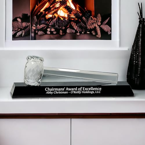 Crystal Gavel with Free Engraving (Customize Now!)