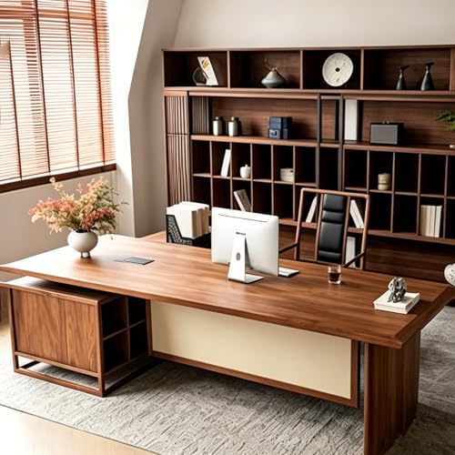 CHZFFD Rectangle Table Top Desktop, Melamine Shelving Boards Single Board