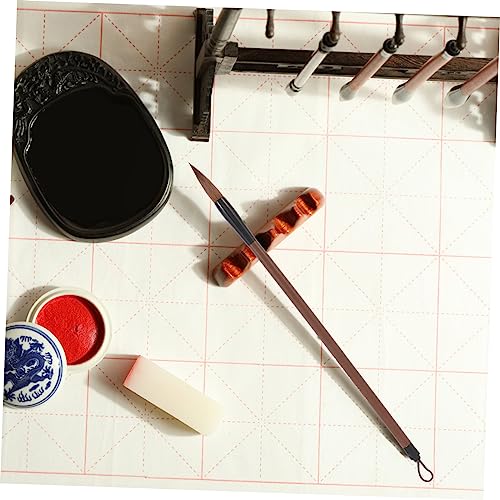 Chinese Caligraphy Brush, 12 Pcs Writing Brush Chinese Calligraphy Brush Pen Weasel Hair Brush Pen Writing Stationary Student Writing Stationery Portable Brush Pen Practical Brush Pen Paint Brush Ink