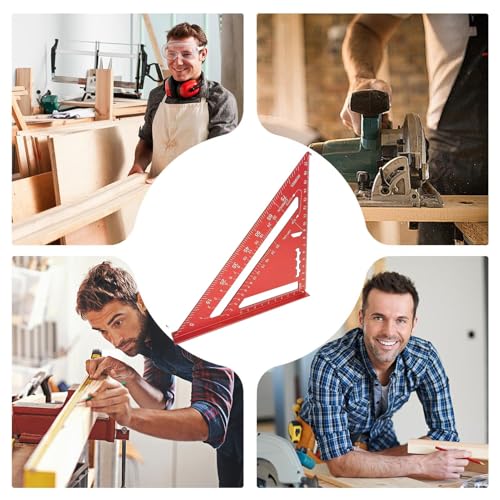 Triangle Ruler - Carpenter Tools Metric Engineer Scale Innovative Rafter Square Tool Architect