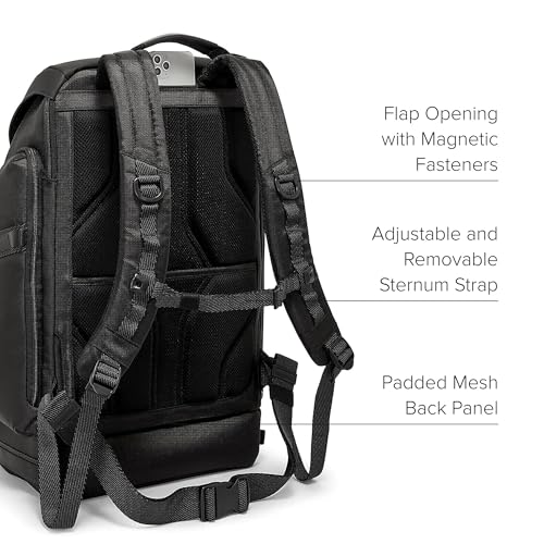 TUMI Alpha Bravo Expedition Flap Backpack, Black