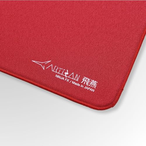 Artisan FX Hien Gaming Mouse Pad – Soft | XXL (500x490mm) | Wine Red