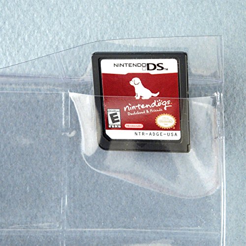 StoreSMART - 20 Pocket 3-Ring Binder Pages with Flaps - for Video Game Cards/Cartridges - 100-Pack - VH1173F-GAME-100