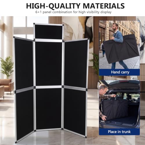 6 1 Panel Trade Show Display Panels Folding Poster Board System