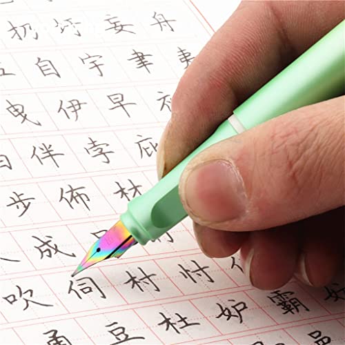 RYLMSM Shape School Supplies Student Office Stationary Nib Fountain Pen Ink