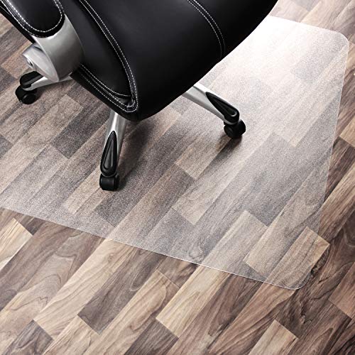Floortex Cleartex Unomat Carpet & Hard Floor Chair Mat, 48" x 60", Clear (NRCMFLPD0005)