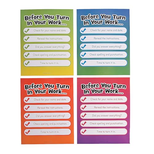 Fun Express Classwork Pocket Folders - Bulk 48 Pc