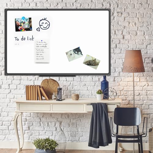 JILoffice Magnetic Whiteboard, Dry Erase Board 48 x 31 Inch