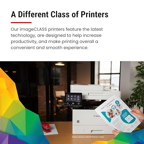 Canon Color imageCLASS MF753Cdw II - All-in-One Color Duplex Laser Printer