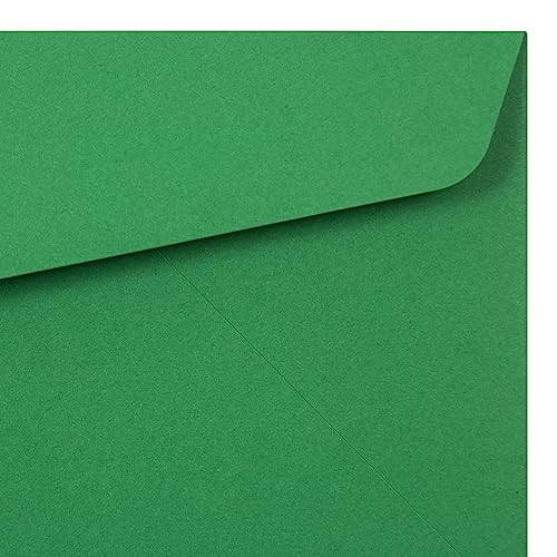 JAM PAPER #10 Business Colored Envelopes - 4 1/8 x 9 1/2 - Green Recycled - Bulk 250/Box