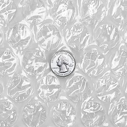 UOFFICE Bubble Roll 200' x 12" Wide - Medium Bubbles 5/16" Wrap for Packaging Clear