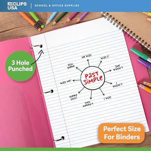 Loose Leaf Paper College Ruled Notebook Paper College Ruled Lined Paper Writing Paper Filler 10.5” x 8” 900 Sheets 150 Sheets Per Pack 60 gsm (6 Pack)
