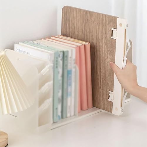 LWECMGSA Log Book Stand ABS Reading Rack Wood Holder