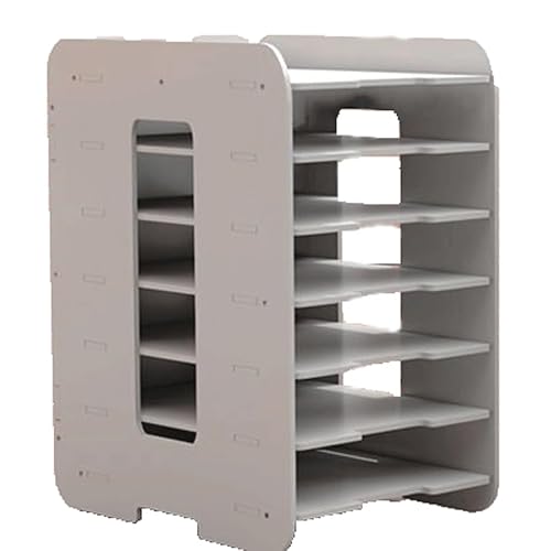 File holder File Rack Multi Layer Storage Desktop Data Folder Office