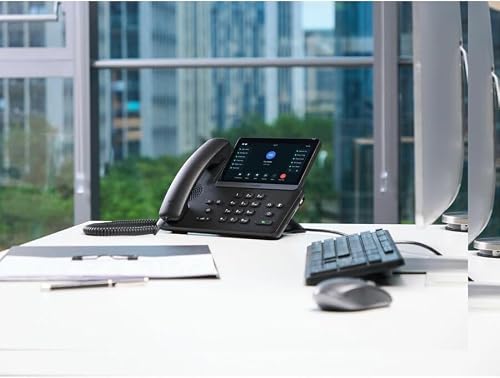 YealinkT74W IP Phone (1301010) - Corded/Cordless - Bluetooth, Wi-Fi - 10 Multiple Conferencing - Wall Mountable