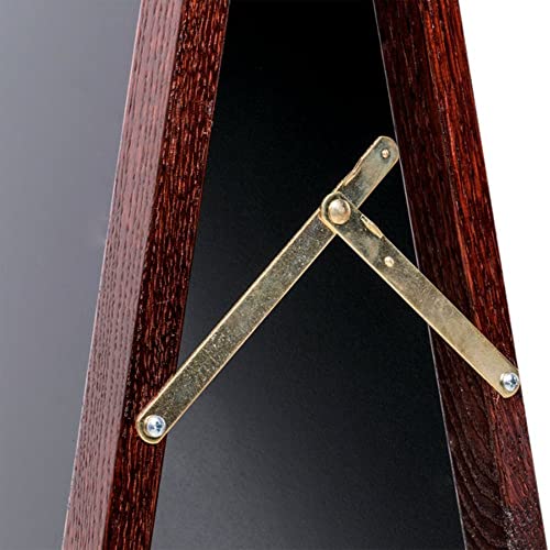 A-Frame Sidewalk Melamine Free Standing Chalkboard Size: 3'6" H x 2' L, Frame Finish: Cherry Stain