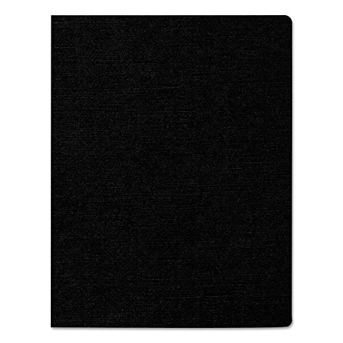 Fellowes 52115 Linen Texture Binding System Covers, 11-1/4 x 8-3/4, Black, 200/Pack