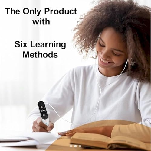 Rocket Pen Reading Tutor- Six Decoding Aids, Scans Any Surface