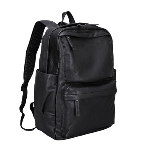 VCDUXMQLK Genuine leather backpack for men's top layer cowhide for business computer bag