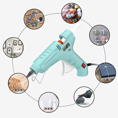 TEOYETTSF Hot Melt Glue Gun Sticks Manual Mini Industrial Guns Constant Temperature Electric DIY Repair Tool
