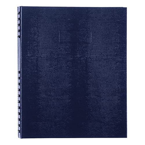 Blueline NotePro™ Notebook, Indexing System, 10.75" x 8.5", 300 Pages, Indigo Blue (A10300.BLU)
