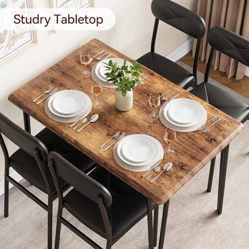 IDEALHOUSE Industrial Office Desk and Chair Set