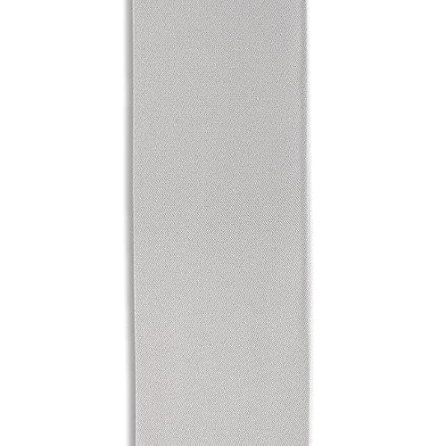 Light Grey Satin Blanket Binding Tape 2 Inch x 25 Yards Single Fold Easy Sew On Double Side Smooth Finish Durable Trim Ideal for Quilt Edging Blanket Projects Sewing Decor Crafts DIY