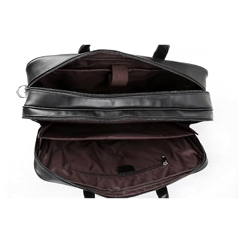 YRJFUT Briefcase Men's Business Commuter Tote Shoulder Crossbody Computer Bag