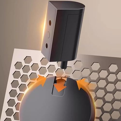 Zinc Alloy Silent Anti Collision Wall Hitting Invisible Door Stop