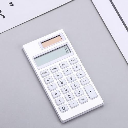 Calculator Solar Calculator 12 Digit Student Learning Exam Quiet Portable Mini Computer