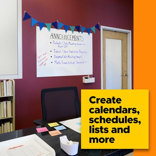 MMMDEF3X2 - Dry Erase Film with Adhesive Backing