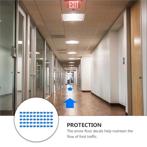 Color-Coding Labels 100/300/500pcs Sign Self-Adhesive Sticker Stickers Floor Directional for Road Instructions(500pcs)