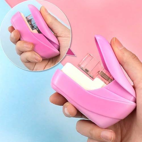 OEKFVCHVZ Staple-Free Stapler Office Student Stationery Paper Document Binding Machine Tool Supplies