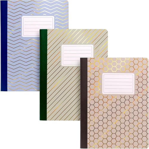 Pukka Pad Haze B5 Composition Books – Pack of 48 Notebooks with 140 Pages, 70 Sheets of College Ruled 80GSM Paper with Margin for School Notes, Office Organisation, or Home Memos – 9.75 x 7.5in