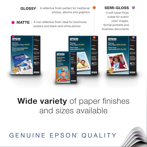 Epson S041069L Matte Presentation Paper, 27 lbs., Matte, 13 x 19 (Pack of 100 Sheets)