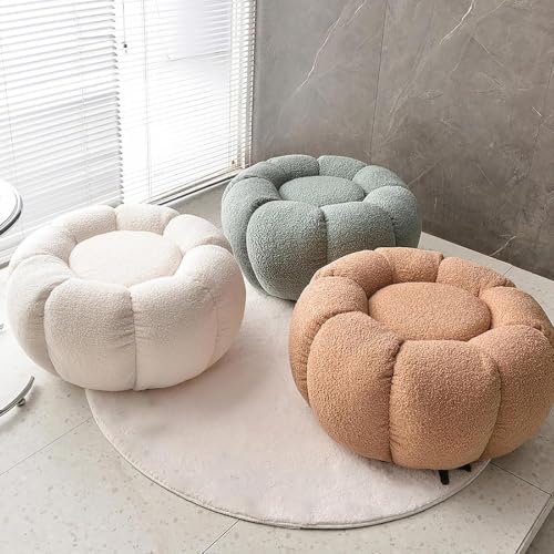 ZTGL Footstool, Floor Footrest Cushion Padded Seat