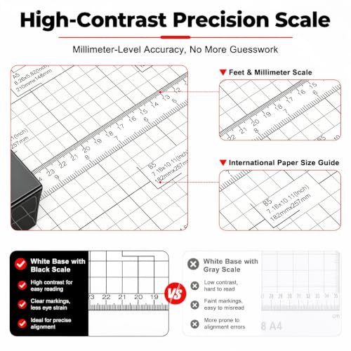 Mitoydoe 12" Guillotine Paper Cutter Trimmer 400 Sheet
