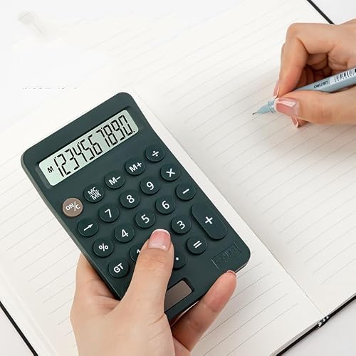 Portable Calculator Student Exam Learning Office Mini Solar Power Supply