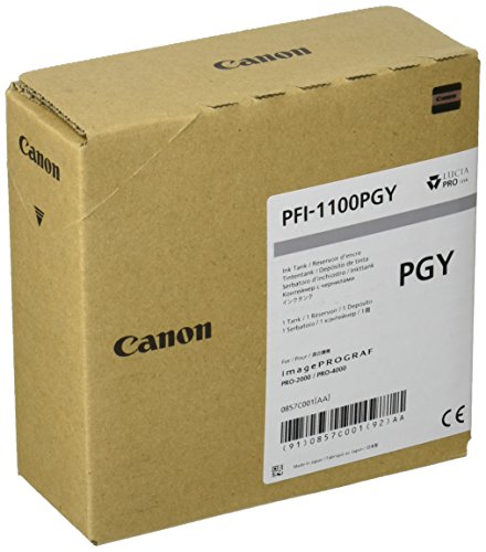 CANON PFI-1100 Ink Photo Grey Standard Capacity 160 ml Pack of 1 iPF Pro2000/4000