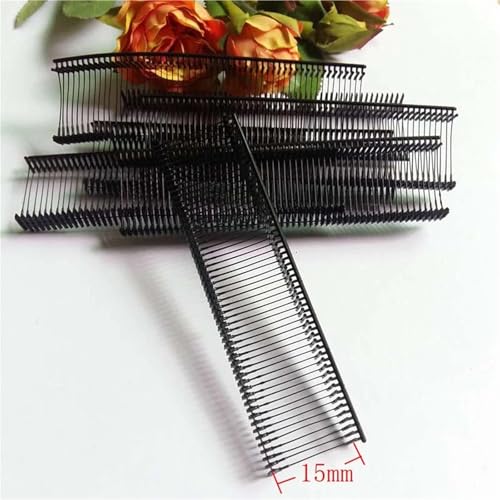 DWLANMLHYA Tagging Gun for Clothing, 5000pcs Pins Barbs Bullets for Garment Clothes Price Label Office Filing and Craft Project(Black 15mm)