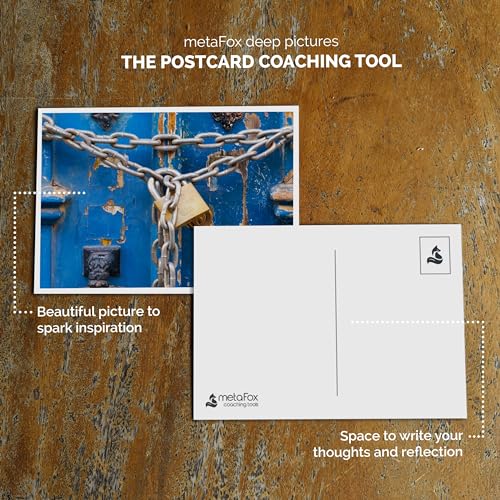 metaFox Coaching Postcards - Doorway Effect - 52 Cards to Spark Meaningful Conversations and Connections in Coaching and Therapy