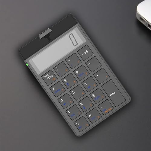 DUYHBAWRS Calculator Calculator Keypad Charging Financial Accounting Keyboard 12-Digit Display Keyboard Calculator Dual-use(D)