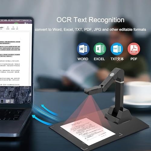 EY-2103S High Speed Desktop Book Document Camera Scanner A3 Large Format 13Mp De for School