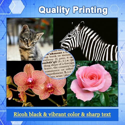 HXOULP MX-C35T High Capacity Developer Unit Compatible for Sharp MX-C357F MX-C407P Printer 125000 Pages MX-C35TB Black*1